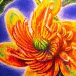 Tattoos - Glow flower 02 - 79082
